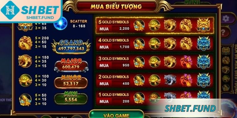 Biểu tượng trong kho báu tứ linh bạn cần nắm